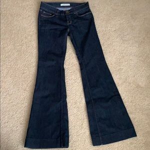 J Brand Dark denim Bell bottom